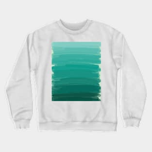 Sea Foam Dream Green Ombre Crewneck Sweatshirt